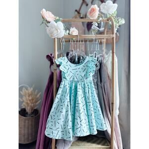 EUC Remie Girl Sprinkle Confetti Twirl Dress